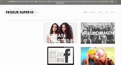 Desktop Screenshot of friseur-super10.de