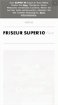 Mobile Screenshot of friseur-super10.de